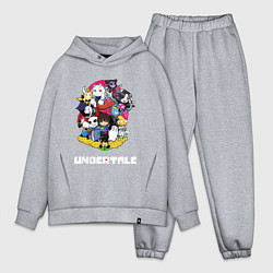 Мужской костюм оверсайз UNDERTALE, цвет: меланж
