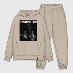 Мужской костюм оверсайз EMINEM, цвет: миндальный