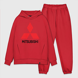 Мужской костюм оверсайз MITSUBISHI, цвет: красный