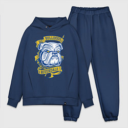 Мужской костюм оверсайз GO BULLDOGS, цвет: тёмно-синий