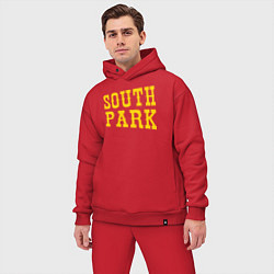 Мужской костюм оверсайз SOUTH PARK, цвет: красный — фото 2
