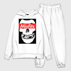 Мужской костюм оверсайз Misfits, цвет: белый