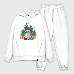 Мужской костюм оверсайз New Year Totoro