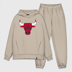 Мужской костюм оверсайз Chicago Bulls