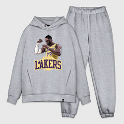 Мужской костюм оверсайз LeBron - Lakers, цвет: меланж
