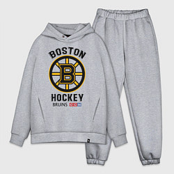 Мужской костюм оверсайз BOSTON BRUINS NHL, цвет: меланж