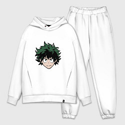 Мужской костюм оверсайз Izuku Midoriya, цвет: белый