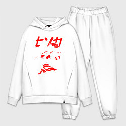 Мужской костюм оверсайз Hunter Hisoka, цвет: белый