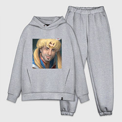 Мужской костюм оверсайз Сейлор Мун, цвет: меланж