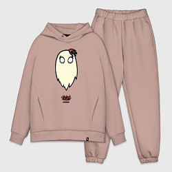 Мужской костюм оверсайз Приведение Венди, цвет: пыльно-розовый