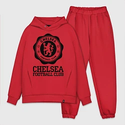 Мужской костюм оверсайз Chelsea FC: Emblem, цвет: красный