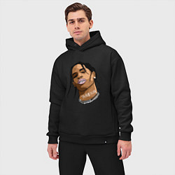 Мужской костюм оверсайз TRAVIS SCOTT ASTROWORLD Z, цвет: черный — фото 2