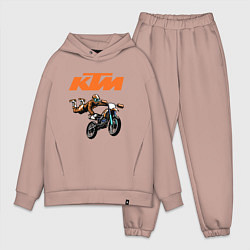 Мужской костюм оверсайз KTM МОТОКРОСС Z