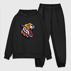 Мужской костюм оверсайз Roar - Tiger, цвет: черный
