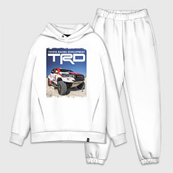 Мужской костюм оверсайз Toyota Racing Development, desert, цвет: белый