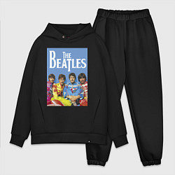 Мужской костюм оверсайз The Beatles - world legend!, цвет: черный