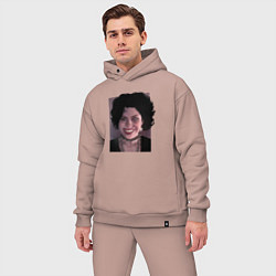 Мужской костюм оверсайз Нэнси The Craft, цвет: пыльно-розовый — фото 2