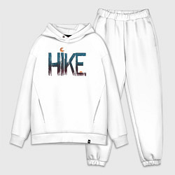 Мужской костюм оверсайз Hike, цвет: белый