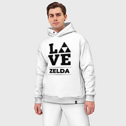 Мужской костюм оверсайз Zelda Love Classic, цвет: белый — фото 2