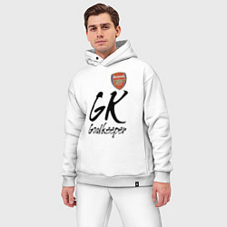 Мужской костюм оверсайз Arsenal - London - goalkeeper, цвет: белый — фото 2
