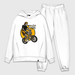 Мужской костюм оверсайз BMX rider, цвет: белый