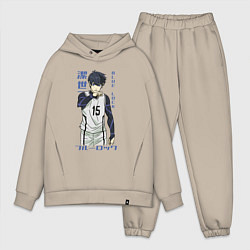 Мужской костюм оверсайз Исаги Эгоист