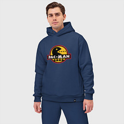 Мужской костюм оверсайз Pac-man game, цвет: тёмно-синий — фото 2