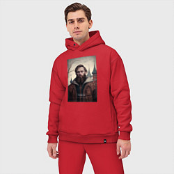 Мужской костюм оверсайз Томск - персонаж, цвет: красный — фото 2