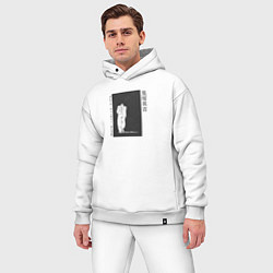 Мужской костюм оверсайз Экичи: Крутой учитель Онидзука, цвет: белый — фото 2