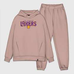 Мужской костюм оверсайз Team Lakers