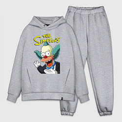 Мужской костюм оверсайз Krusty the clown, цвет: меланж