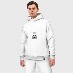 Мужской костюм оверсайз Audi a5, цвет: белый — фото 2