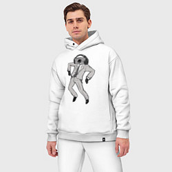 Мужской костюм оверсайз Camera man, цвет: белый — фото 2