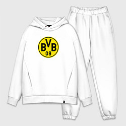 Мужской костюм оверсайз Borussia fc sport, цвет: белый