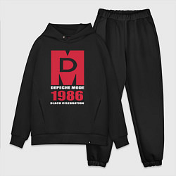 Мужской костюм оверсайз Depeche Mode - Black Celebration album merch