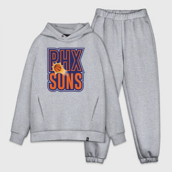 Мужской костюм оверсайз Phx Suns, цвет: меланж