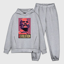 Мужской костюм оверсайз Lenin revolution