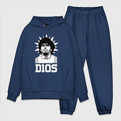 Мужской костюм оверсайз Dios Diego Maradona, цвет: тёмно-синий
