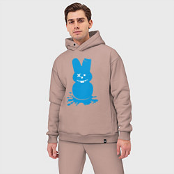 Мужской костюм оверсайз Blue bunny, цвет: пыльно-розовый — фото 2