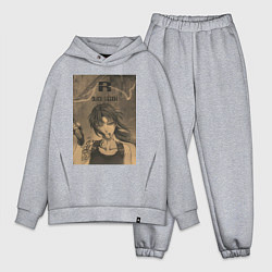 Мужской костюм оверсайз Пираты Чёрной лагуны, цвет: меланж