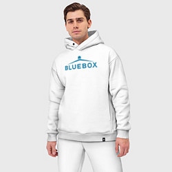Мужской костюм оверсайз Доктор Кто Bluebox, цвет: белый — фото 2