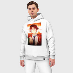 Мужской костюм оверсайз Киётака Аянокоджи, цвет: белый — фото 2