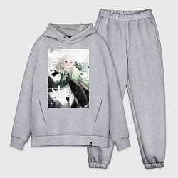 Мужской костюм оверсайз Реинкарнация безработного Сильфиетта арт, цвет: меланж