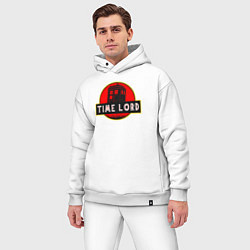 Мужской костюм оверсайз Повелитель времени, цвет: белый — фото 2