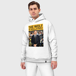 Мужской костюм оверсайз The wolf of wall street - Leo, цвет: белый — фото 2