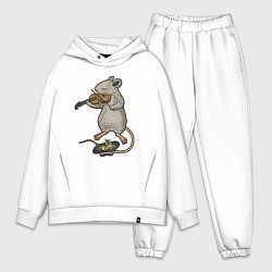 Мужской костюм оверсайз Мышонок скрипач