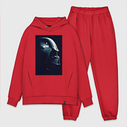 Мужской костюм оверсайз Мысли вейдера, цвет: красный