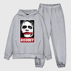Мужской костюм оверсайз Джокер - не подчиняйся, цвет: меланж