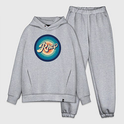 Мужской костюм оверсайз RHCP music, цвет: меланж