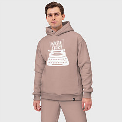 Мужской костюм оверсайз Напиши историю, цвет: пыльно-розовый — фото 2